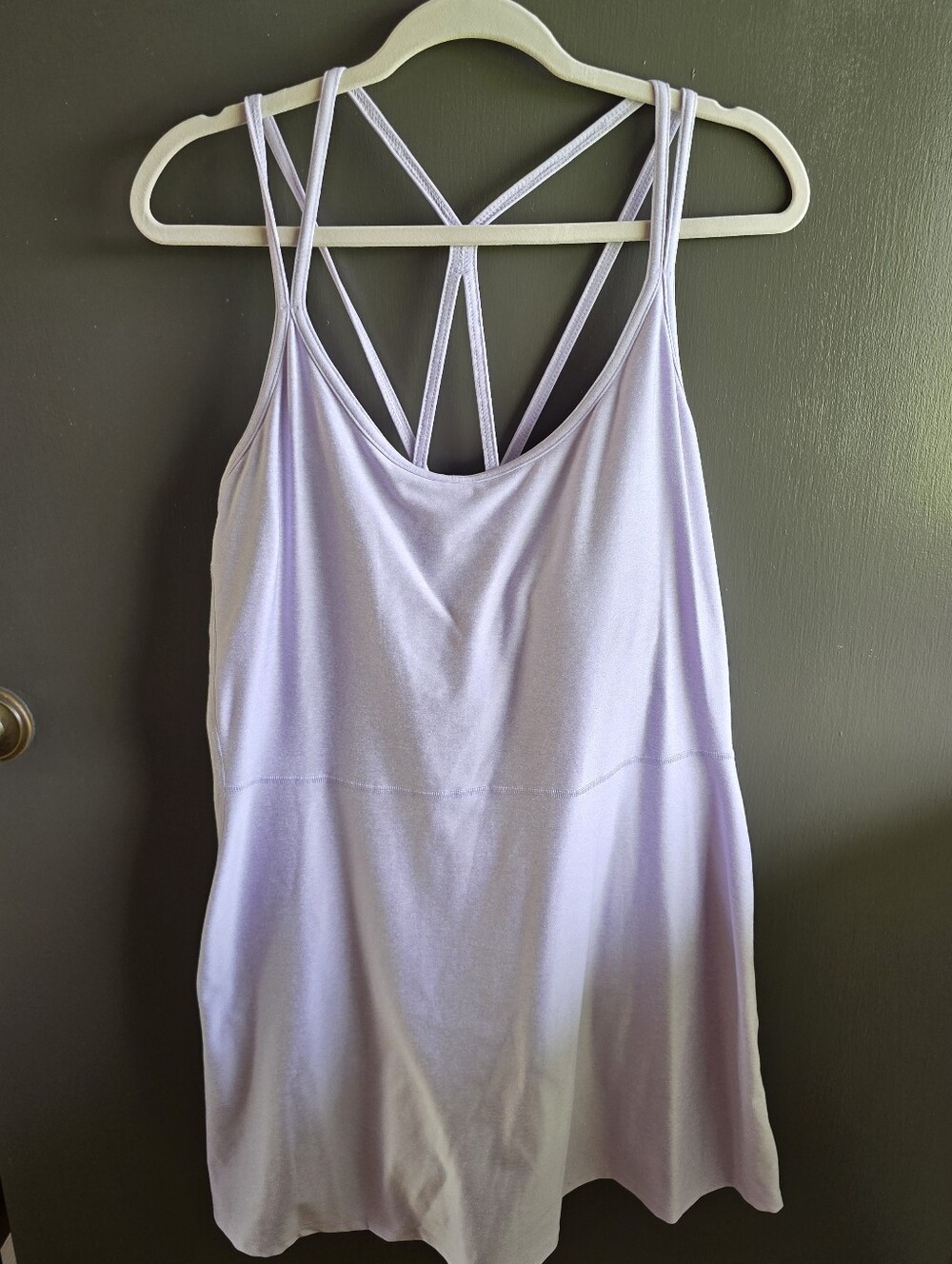 Old Navy Active Light Lavender Strappy Women's Tank Top